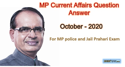 MP Current Affairs Questions