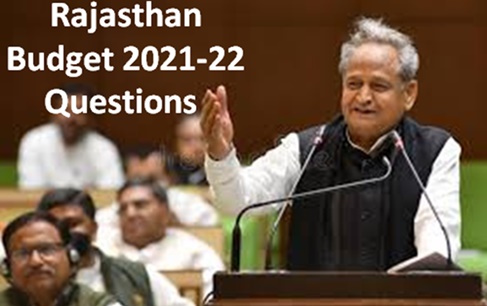 Rajasthan Budget 2021 Qestions