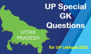 UP Special GK pdf 2021 for UP Lekhpal