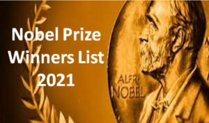 Nobel Prize 2021 Winners List pdf in Hindi