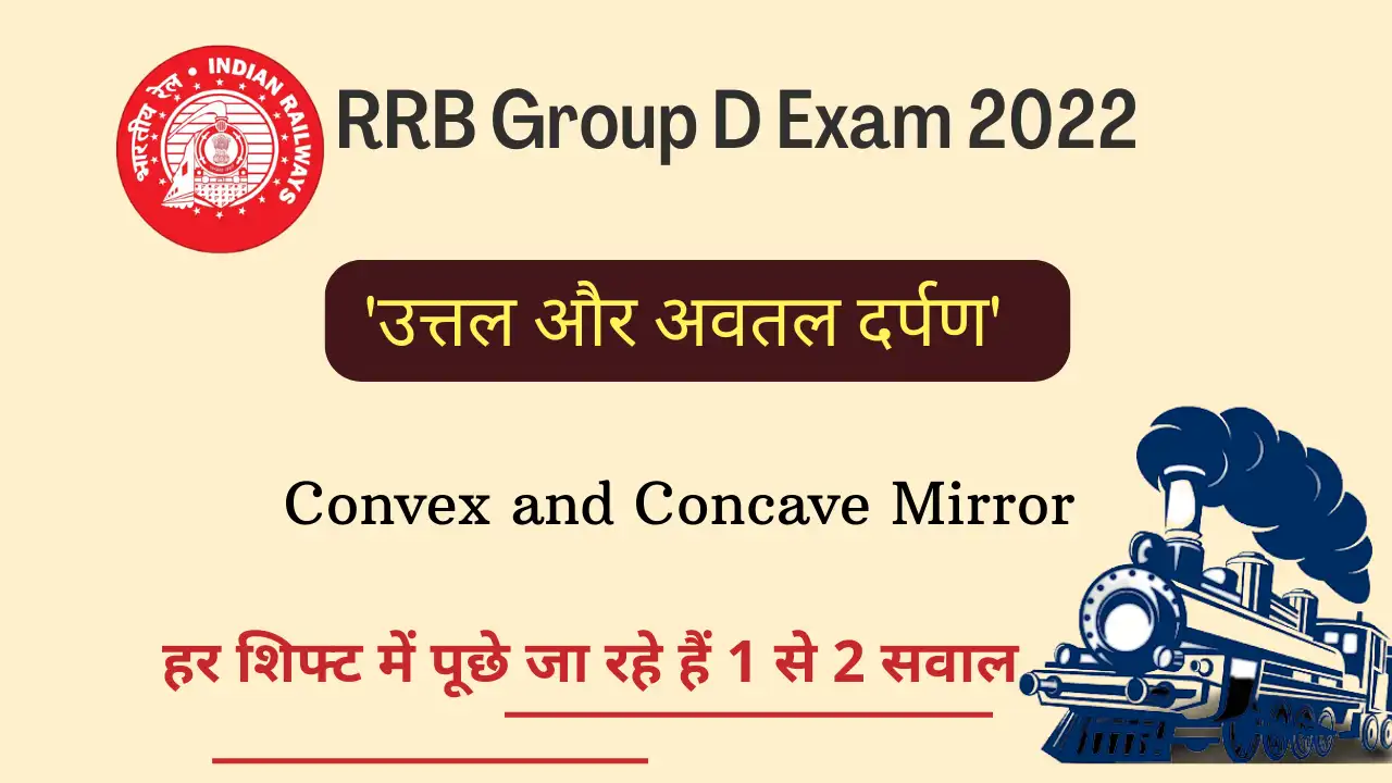 Convex and Concave Mirror Questions For RRB Group D